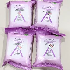 4 pk ALMAY Makeup Remover Wipes